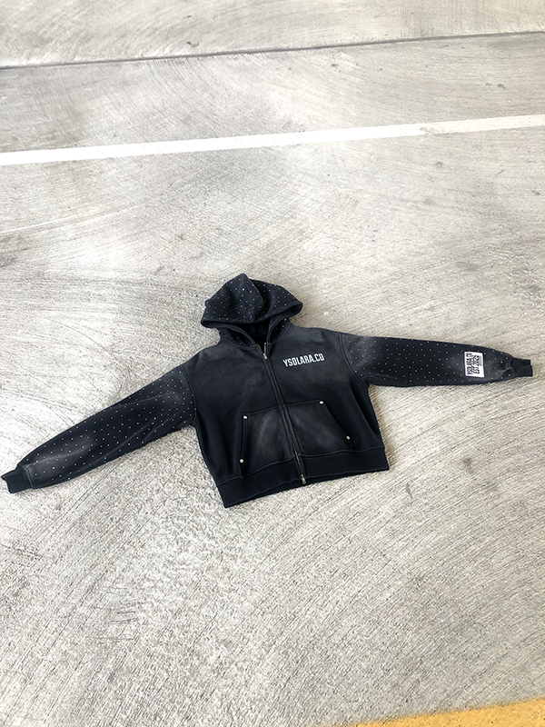 Ysolara Rhinestone Hoodie